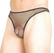 Fishnet Thong